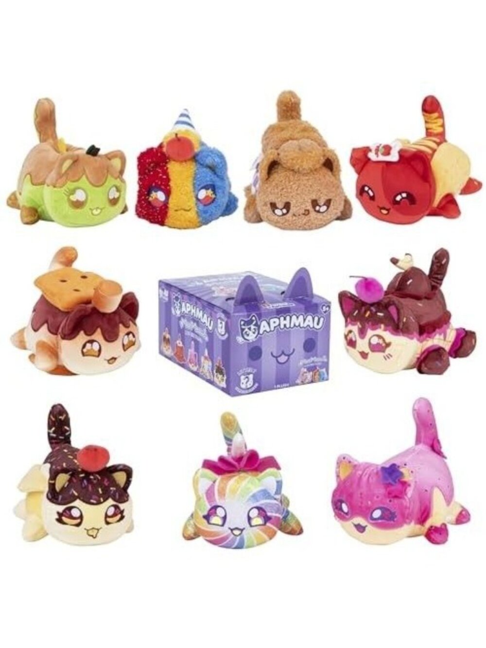 Aphmau MeeMeow 6" Mystery Plush - Series 7: Carnival Treats - 1 Blind Box